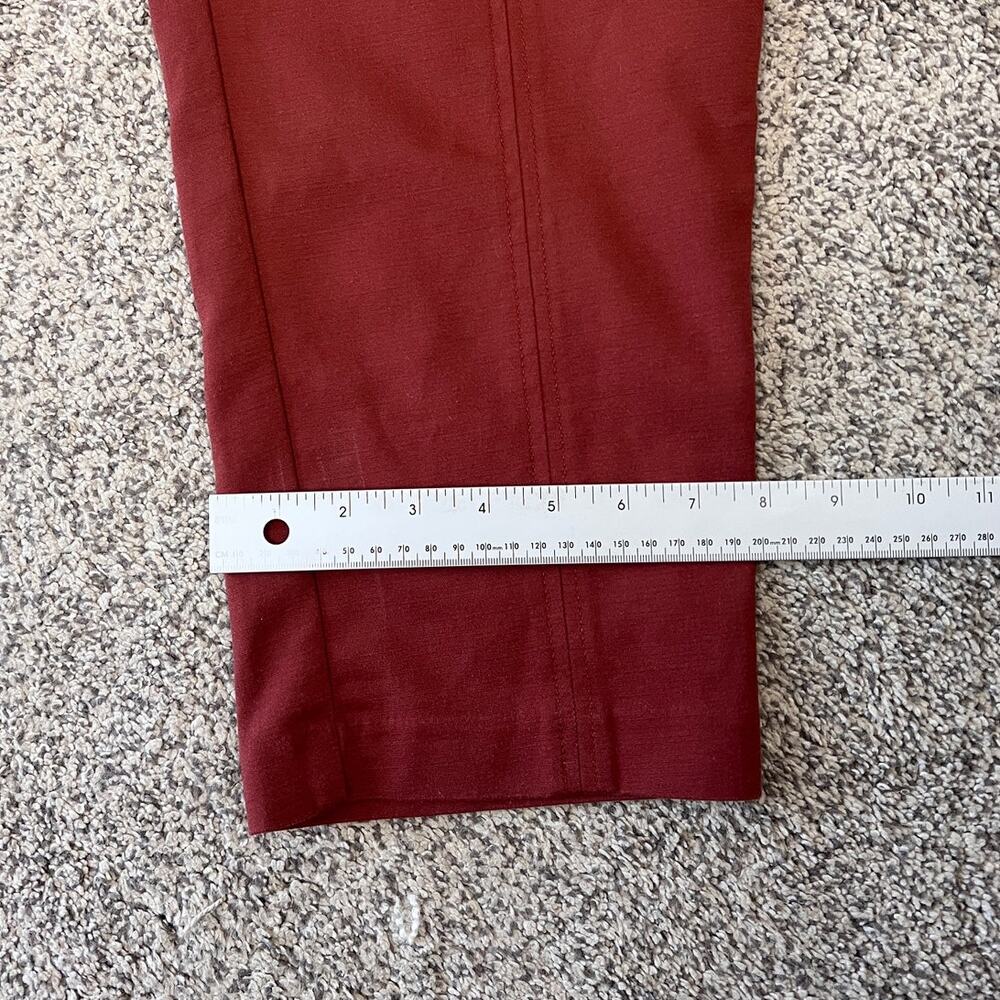 J. Jill Womens 18 Minimalist Career Office Staple Zip Pocket Cropped Pants - Picture 12 of 12